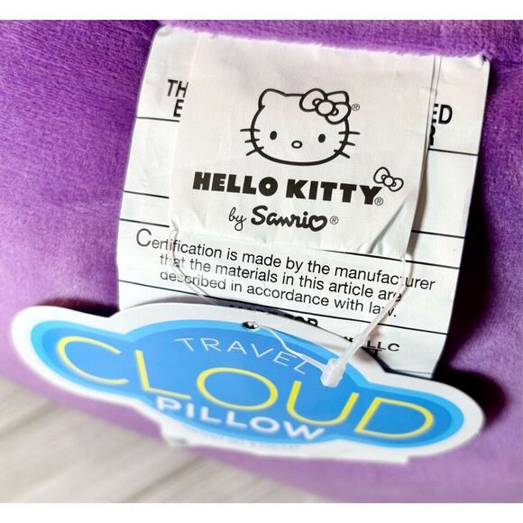 Hello Kitty By Sanrio(Official Merch) Purple,Pink,white&yellow Sweet Kitty Trave - Picture 8 of 9